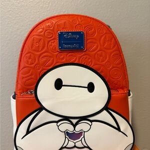 Loungefly Orange and White Backpack